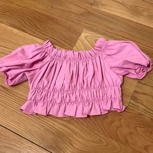 Zara crop top!